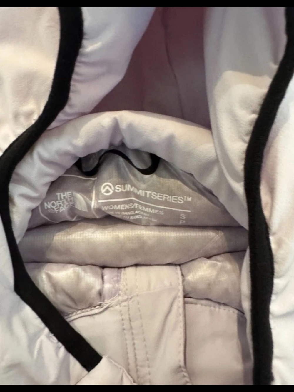 Women’s Small Summit Series North Face Breithorn 50/50 Hybrd Jacket Lavender Fog - Picture 8 of 8